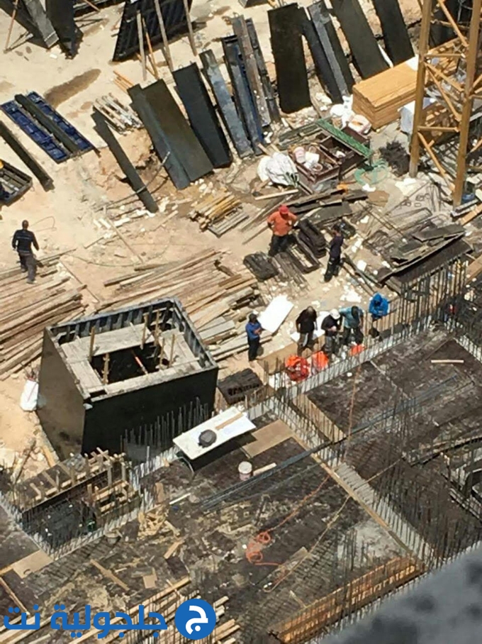 وفاة شاب عربي في ورشة بناء